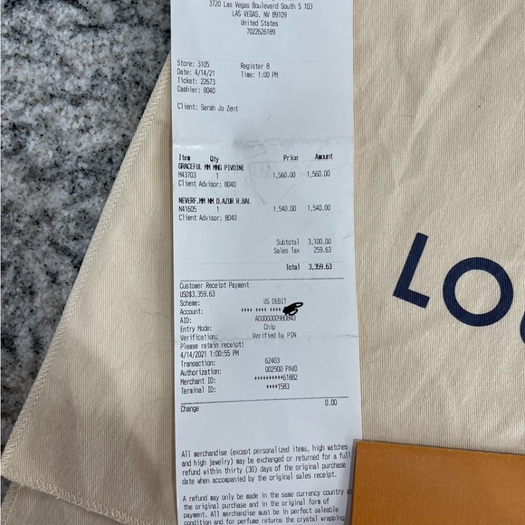 Louis Vuitton Brown Monogram Bag - Picture 13 of 13